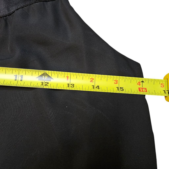 H&M 4 Black Sleeveless Halter A-line Mini Dress - Picture 6 of 7